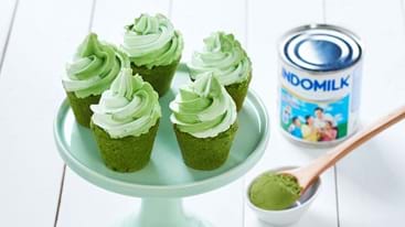 Cupcake Greentea Indomilk Photo
